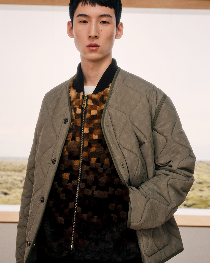 นายแบบสวมใส่เสื้อผ้าจากแคปซูลคอลเล็กชัน Louis Vuitton Men’s Fall 2027 7