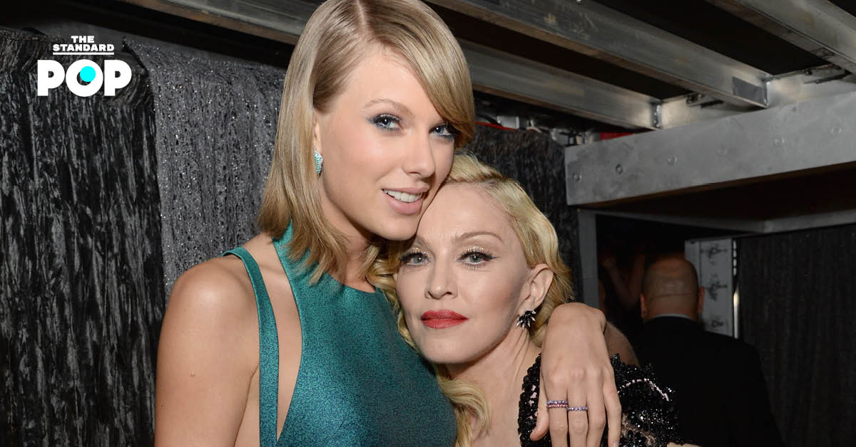 Madonna และ Taylor Swift ยืนคู่กันในงานประกาศรางวัล