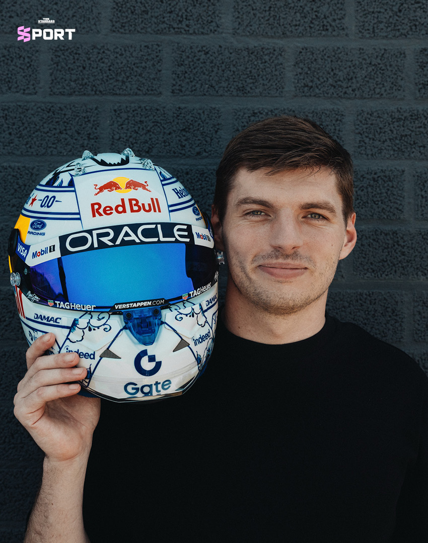 แม็กซ์ เวอร์สแตพเพน สวมหมวกกันน็อกดีไซน์พิเศษสำหรับ Dutch Grand Prix ครั้งสุดท้าย 1