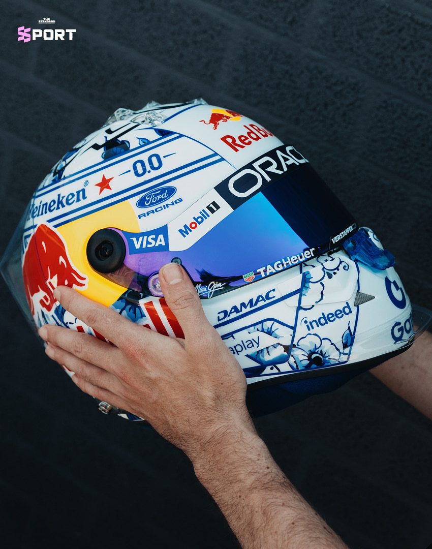 แม็กซ์ เวอร์สแตพเพน สวมหมวกกันน็อกดีไซน์พิเศษสำหรับ Dutch Grand Prix ครั้งสุดท้าย 3