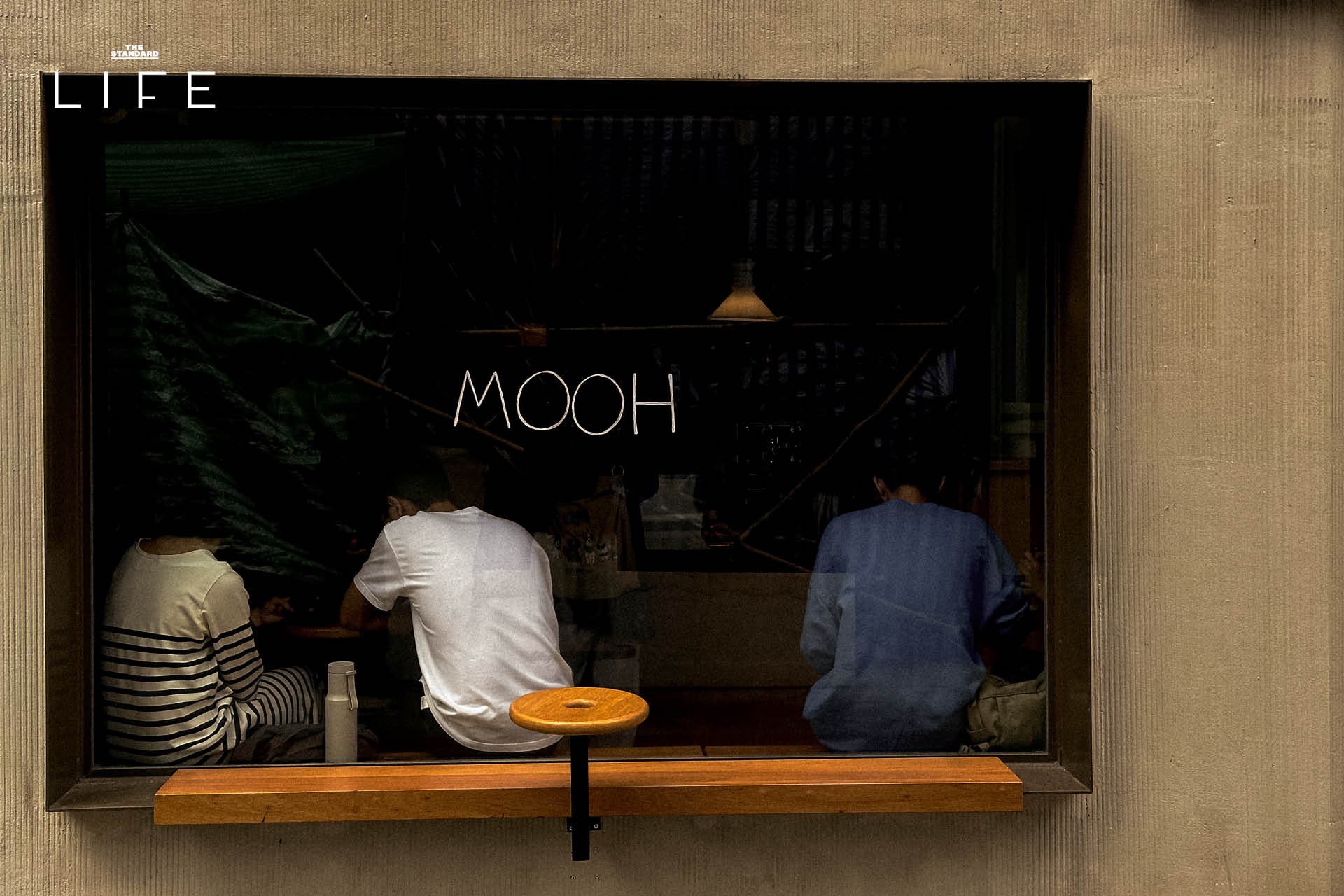 ภาพโดนัทบอมโบโลนีและเครื่องดื่มในร้าน Mooh BKK สาขากรุงเทพฯ 2