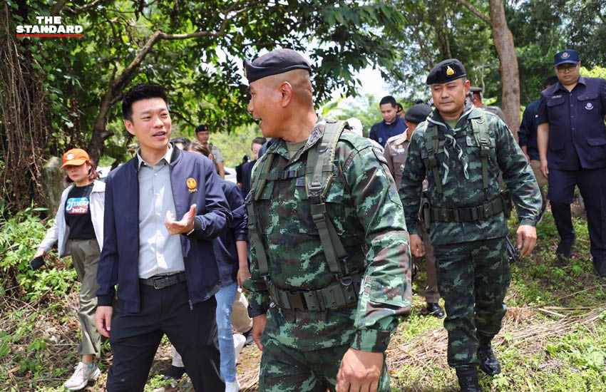 ณัฐพงษ์ เรืองปัญญาวุฒิ ลงพื้นที่อำเภอแม่อาย จังหวัดเชียงใหม่ เพื่อตรวจเยี่ยมเจ้าหน้าที่และรับฟังปัญหาการลักลอบนำเข้ายาเสพติด 2