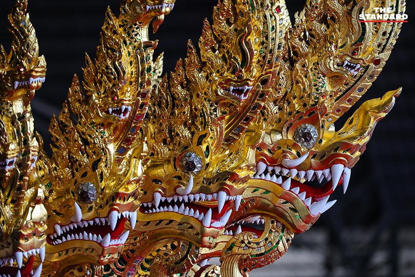 ภาพพิธีบวงสรวงเรือพระราชพิธี โดยกองทัพเรือ เพื่อเตรียมจัดขบวนพยุหยาตราทางชลมารค 2
