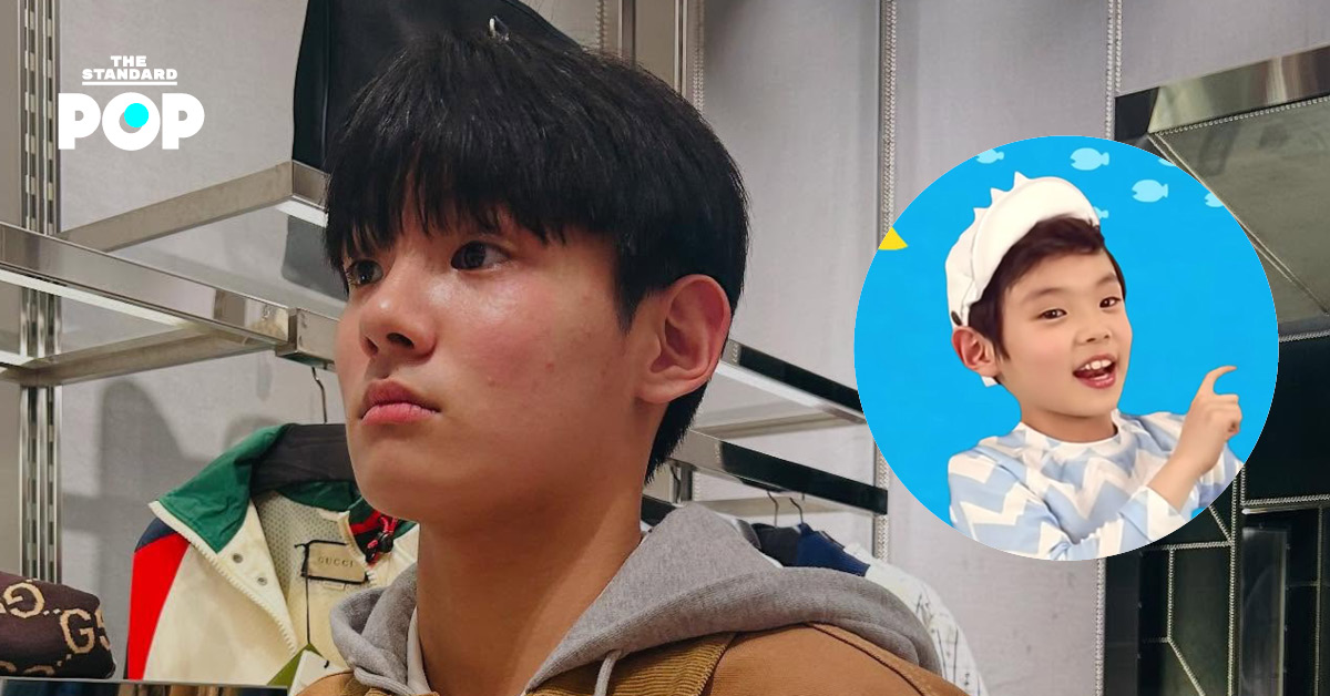 ภาพ Park Geon Roung หรือ Baby Shark Boy ศิลปินที่เคยแสดงในเพลง Baby Shark
