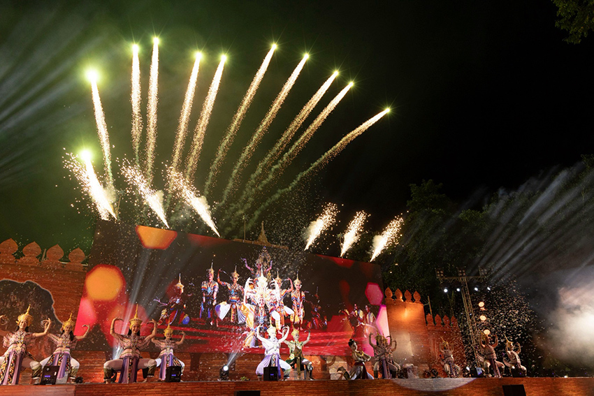 ภาพบรรยากาศงาน 397 ปีชัยบุรี ปาฏิหาริย์แห่งรักพัทลุง แสดงถึงการเฉลิมฉลองเมืองเก่าและวัฒนธรรม 2