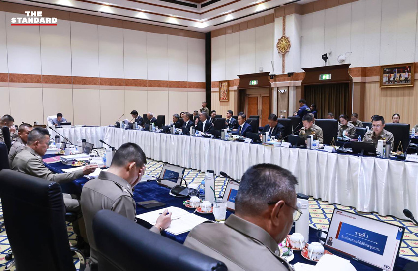 อนุทิน ชาญวีรกูล เป็นประธานการประชุมคณะกรรมการข้าราชการตำรวจ (ก.ตร.) ที่สำนักงานตำรวจแห่งชาติ 4