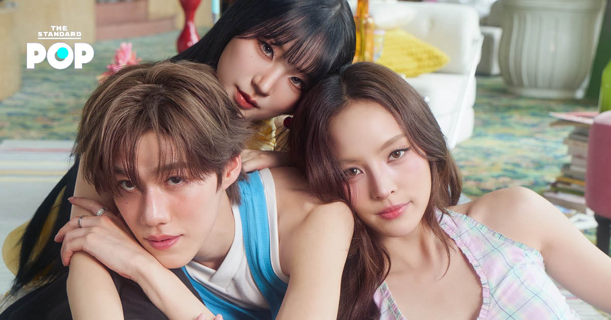 พีพี กฤษฏ์ พร้อม ต้าเหนิง และ ณิชา ในภาพโปรโมตซิงเกิล Your Candy