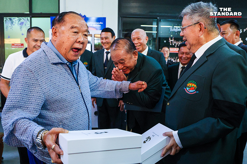 พล.อ.ประวิตร วงษ์สุวรรณ ในงานวันคล้ายวันเกิดครบรอบ 81 ปี ที่มูลนิธิอนุรักษ์ป่ารอยต่อ 5 จังหวัด 15
