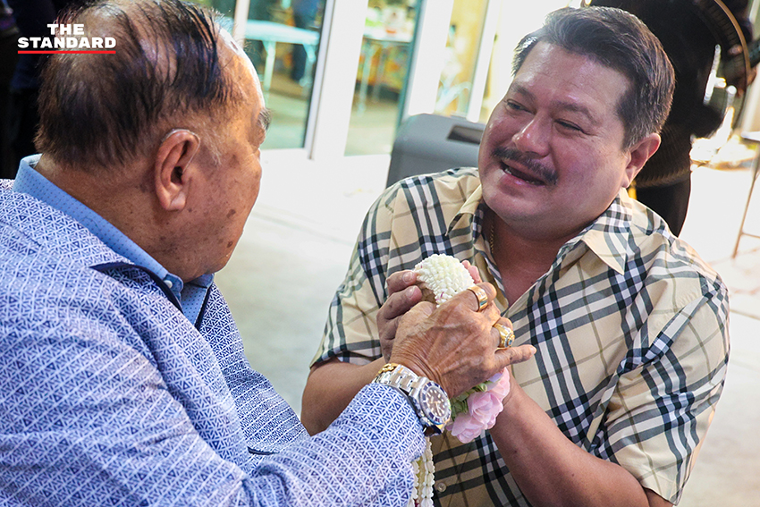พล.อ.ประวิตร วงษ์สุวรรณ ในงานวันคล้ายวันเกิดครบรอบ 81 ปี ที่มูลนิธิอนุรักษ์ป่ารอยต่อ 5 จังหวัด 6