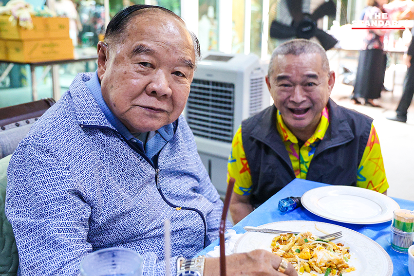 พล.อ.ประวิตร วงษ์สุวรรณ ในงานวันคล้ายวันเกิดครบรอบ 81 ปี ที่มูลนิธิอนุรักษ์ป่ารอยต่อ 5 จังหวัด 9