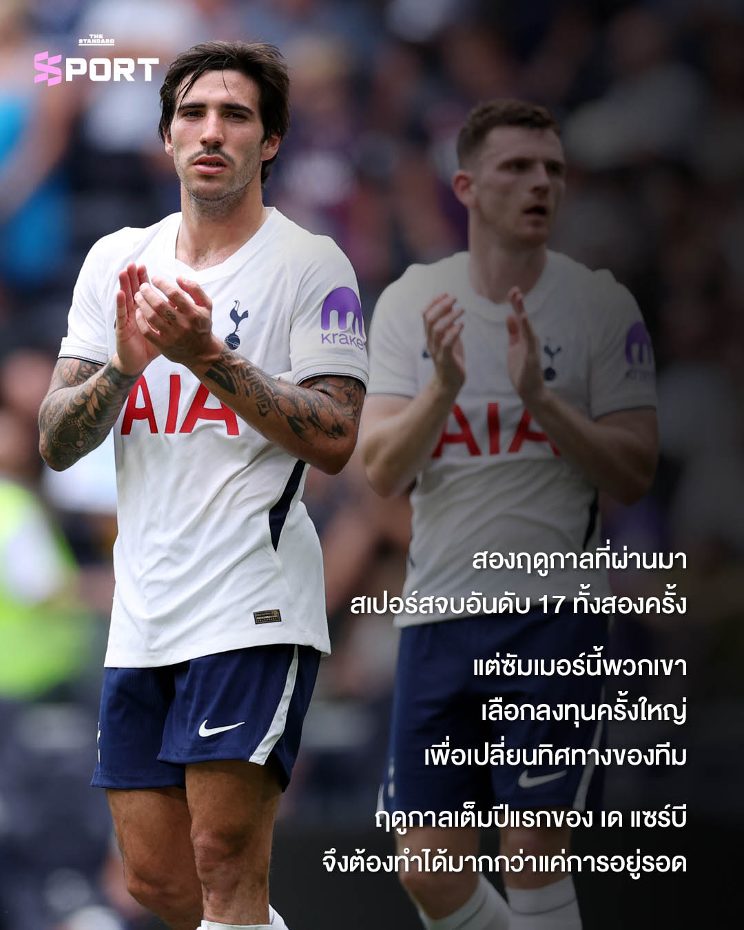 ภาพโค้ชฟุตบอล 6 คนจากทีมใหญ่ในพรีเมียร์ลีก ฤดูกาล 2026/27 13