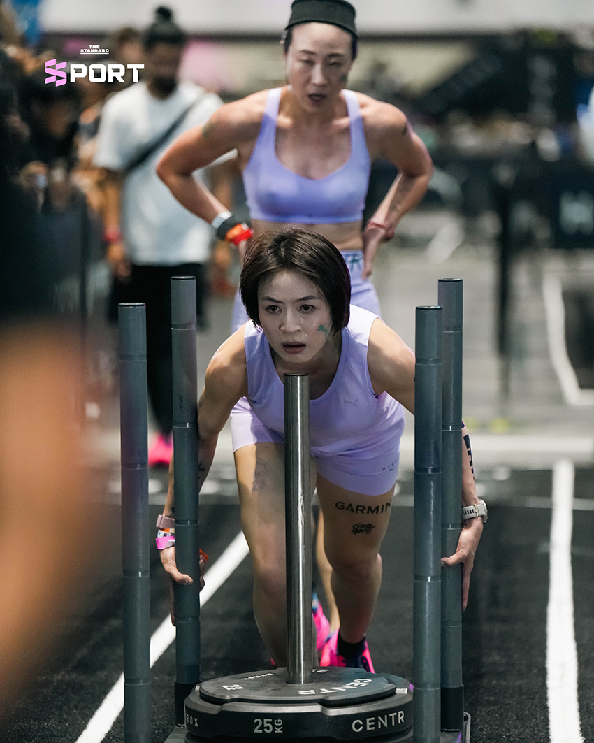 ปันปัน-สุทัตตา อุดมศิลป์ ในการแข่งขัน HYROX 10