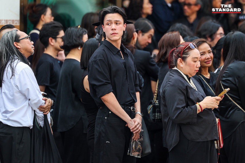 บรรยากาศพิธีฌาปนกิจ เร แม๊คโดแนลด์ ที่วัดยาง พระอารามหลวง 21