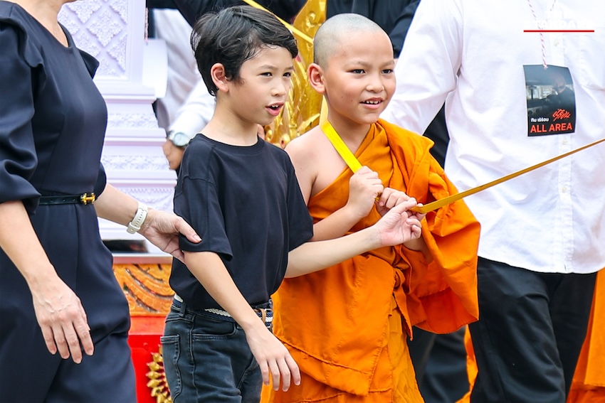 บรรยากาศพิธีฌาปนกิจ เร แม๊คโดแนลด์ ที่วัดยาง พระอารามหลวง 27