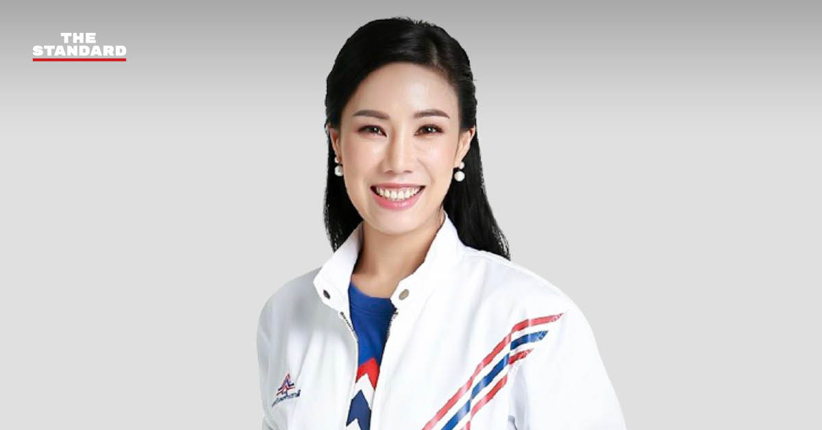 ภาพ ศศิกานต์ วัฒนะจันทร์ โฆษกพรรครวมไทยสร้างชาติคนใหม่