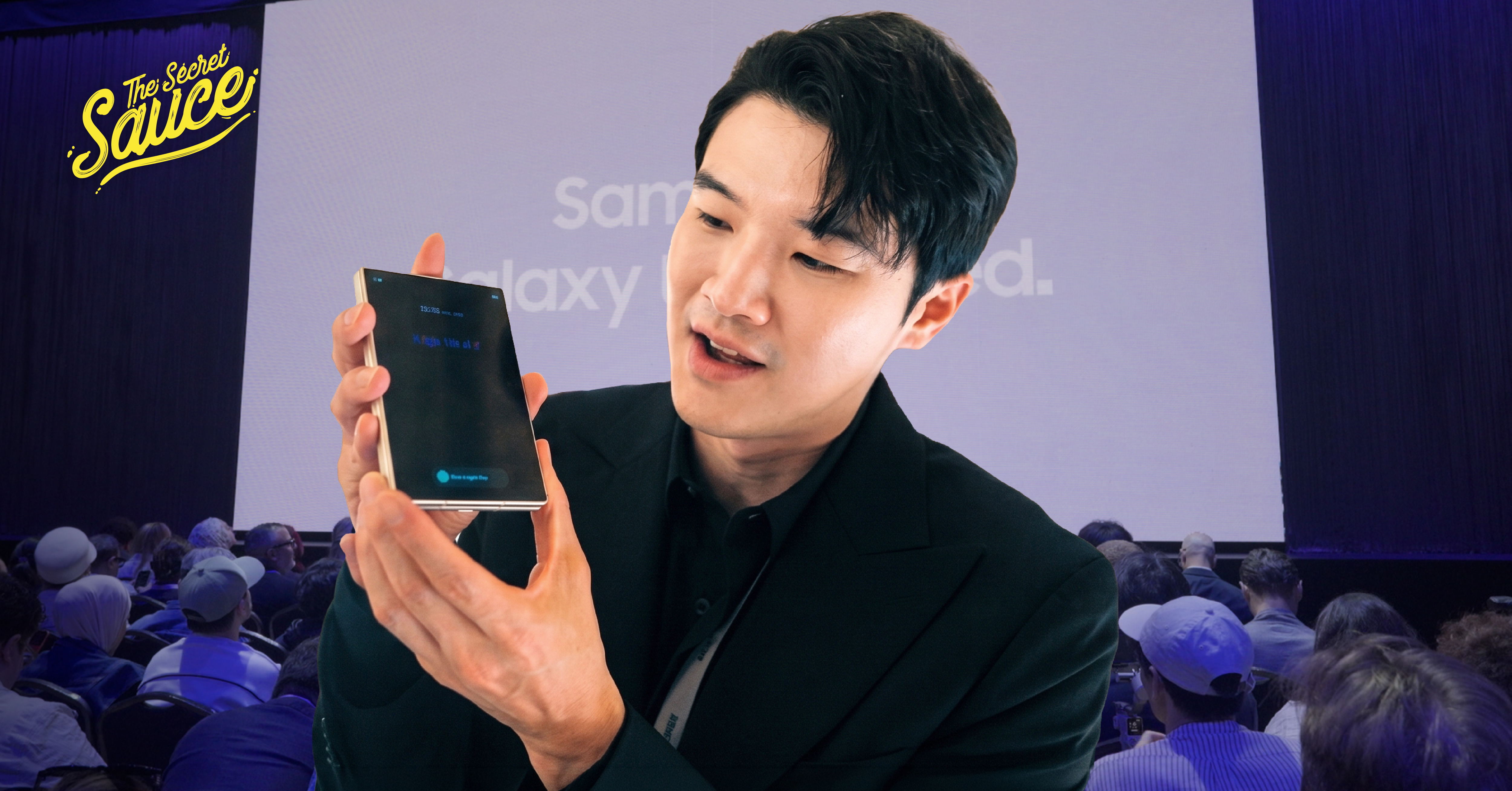 ภาพสมาร์ทโฟน Samsung รุ่นใหม่ในงาน Galaxy Unpacked 2026
