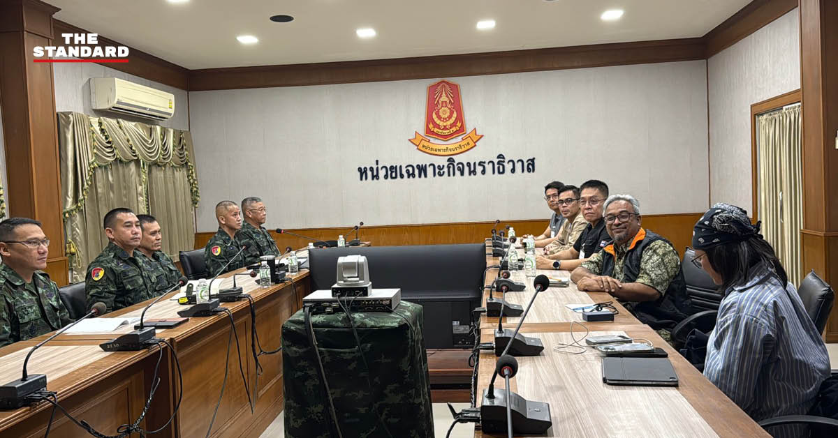 คณะกรรมาธิการทหาร สภาผู้แทนราษฎร ลงพื้นที่ตรวจสอบเหตุยิงที่นราธิวาส ร่วมกับเจ้าหน้าที่ทหาร