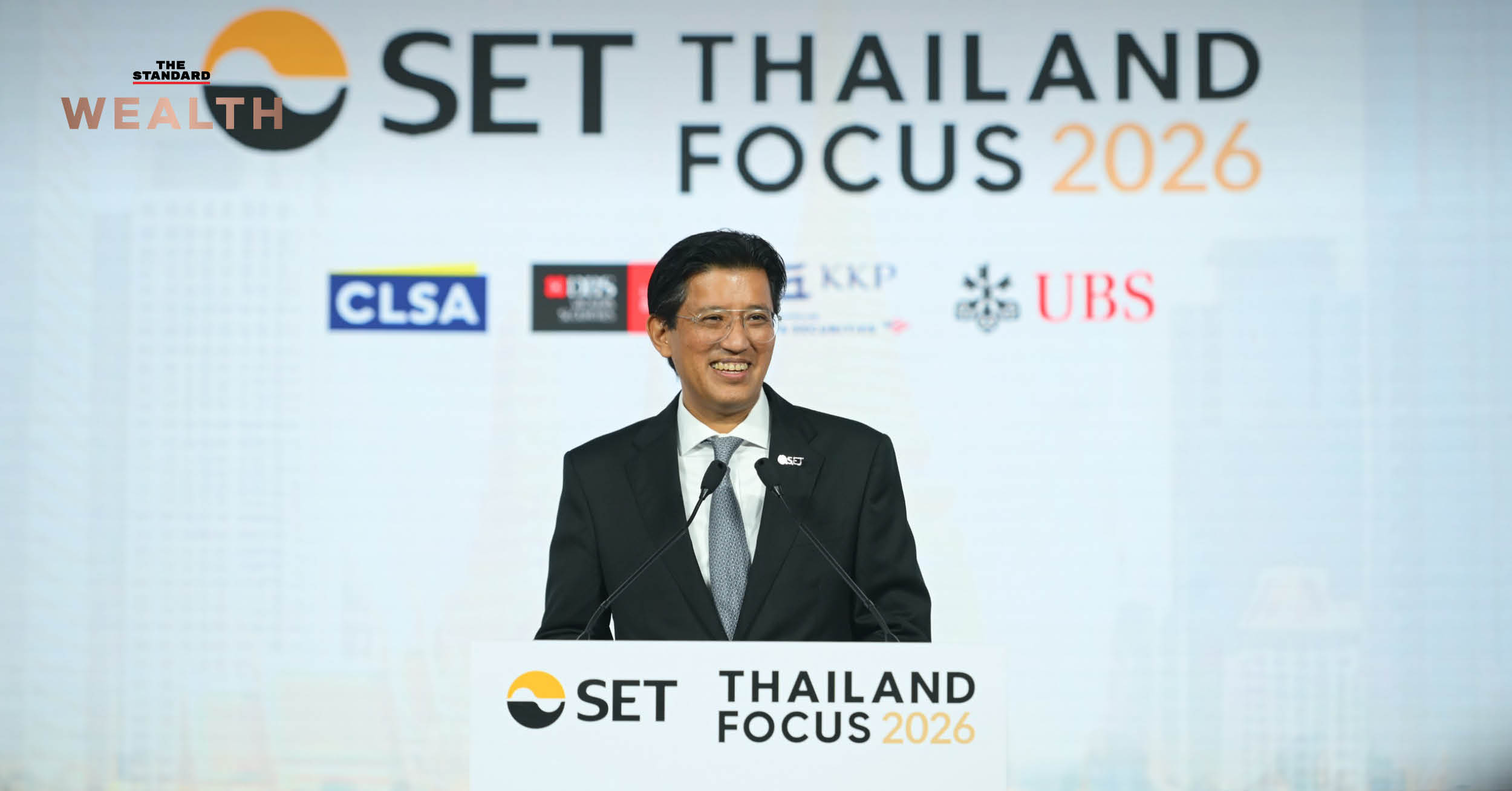 ภาพกราฟิกแสดงข้อความ ตลาดหลักทรัพย์ฯ จับมือจีนสร้างดัชนีใหม่ 60:40 เพื่อดึงเงินทุนจีนเข้าตลาดหุ้นไทย