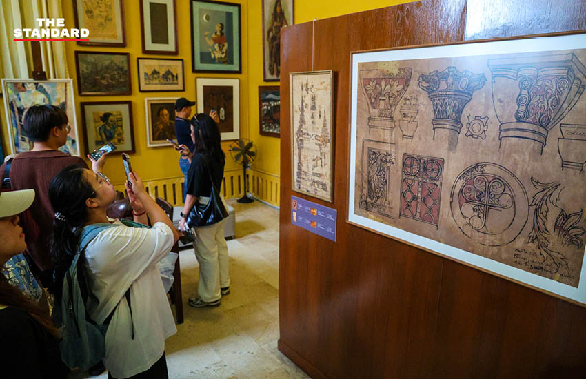 ภาพอาคารพิพิธภัณฑสถานแห่งชาติ ศิลป์ พีระศรี ในช่วงเปิดรอบพิเศษ 10