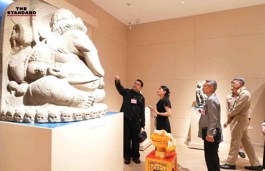 สมเด็จพระเจ้าลูกเธอ เจ้าฟ้าสิริวัณณวรี นารีรัตนราชกัญญา เสด็จพิพิธภัณฑสถานแห่งชาติ พระนคร 10
