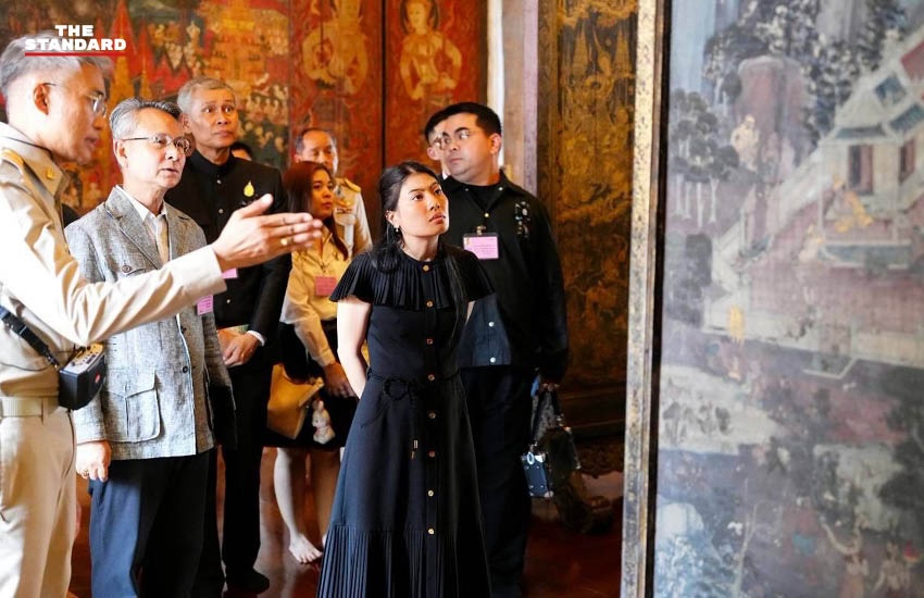 สมเด็จพระเจ้าลูกเธอ เจ้าฟ้าสิริวัณณวรี นารีรัตนราชกัญญา เสด็จพิพิธภัณฑสถานแห่งชาติ พระนคร 14