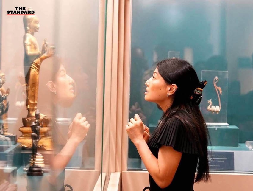 สมเด็จพระเจ้าลูกเธอ เจ้าฟ้าสิริวัณณวรี นารีรัตนราชกัญญา เสด็จพิพิธภัณฑสถานแห่งชาติ พระนคร 15