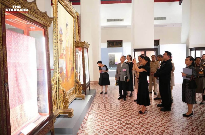 สมเด็จพระเจ้าลูกเธอ เจ้าฟ้าสิริวัณณวรี นารีรัตนราชกัญญา เสด็จพิพิธภัณฑสถานแห่งชาติ พระนคร 3