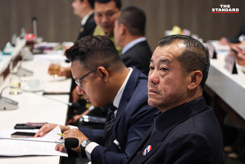 ภาพการประชุมคณะกรรมาธิการความมั่นคงแห่งรัฐกับตัวแทน 6 หน่วยงานความมั่นคง 4