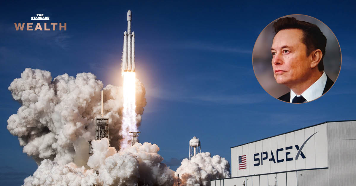 ภาพ อีลอน มัสก์ ซีอีโอ SpaceX และ Tesla