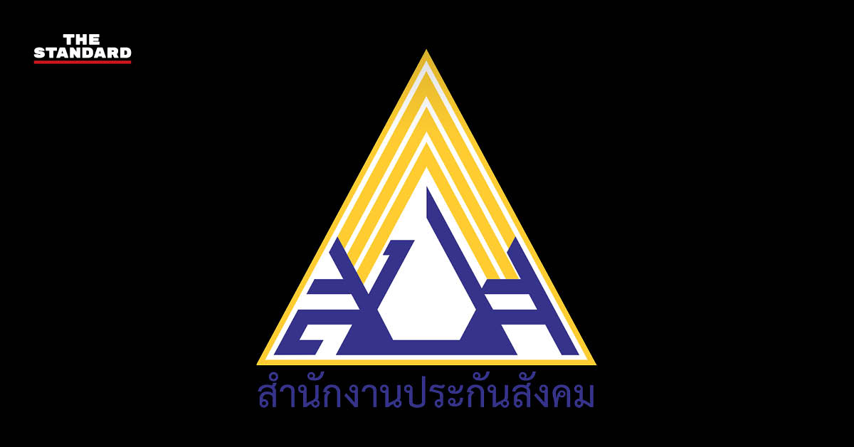 ภาพอินโฟกราฟิกไทม์ไลน์การเลือกตั้งบอร์ดประกันสังคม พร้อมโลโก้สำนักงานประกันสังคม