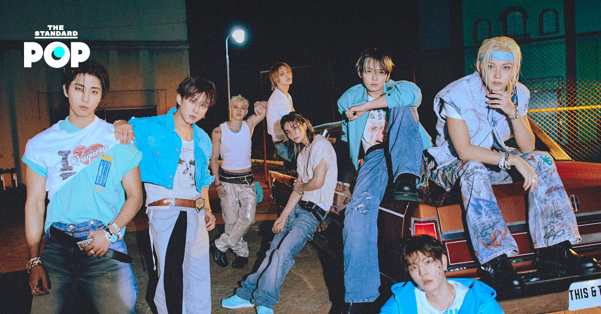 ภาพวง Stray Kids โปรโมทมินิอัลบั้ม THIS & THAT