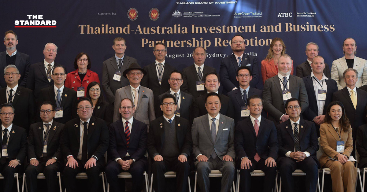 นายกรัฐมนตรีกล่าวปาฐกถาในงาน Thailand-Australia Investment and Business Partnership Reception ที่นครซิดนีย์