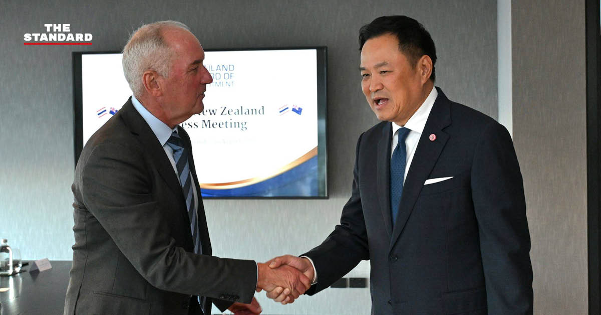 นายกรัฐมนตรีอนุทิน ชาญวีรกูล พบหารือผู้บริหารบริษัทจากนิวซีแลนด์