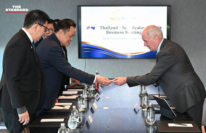 นายกรัฐมนตรีอนุทิน ชาญวีรกูล พบหารือผู้บริหารบริษัทจากนิวซีแลนด์ 1