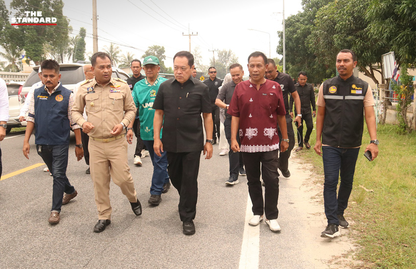 พ.ต.อ.ทวี สอดส่อง ลงพื้นที่สำนักงานเทศบาลเมืองตะลุบัน จังหวัดปัตตานี 3