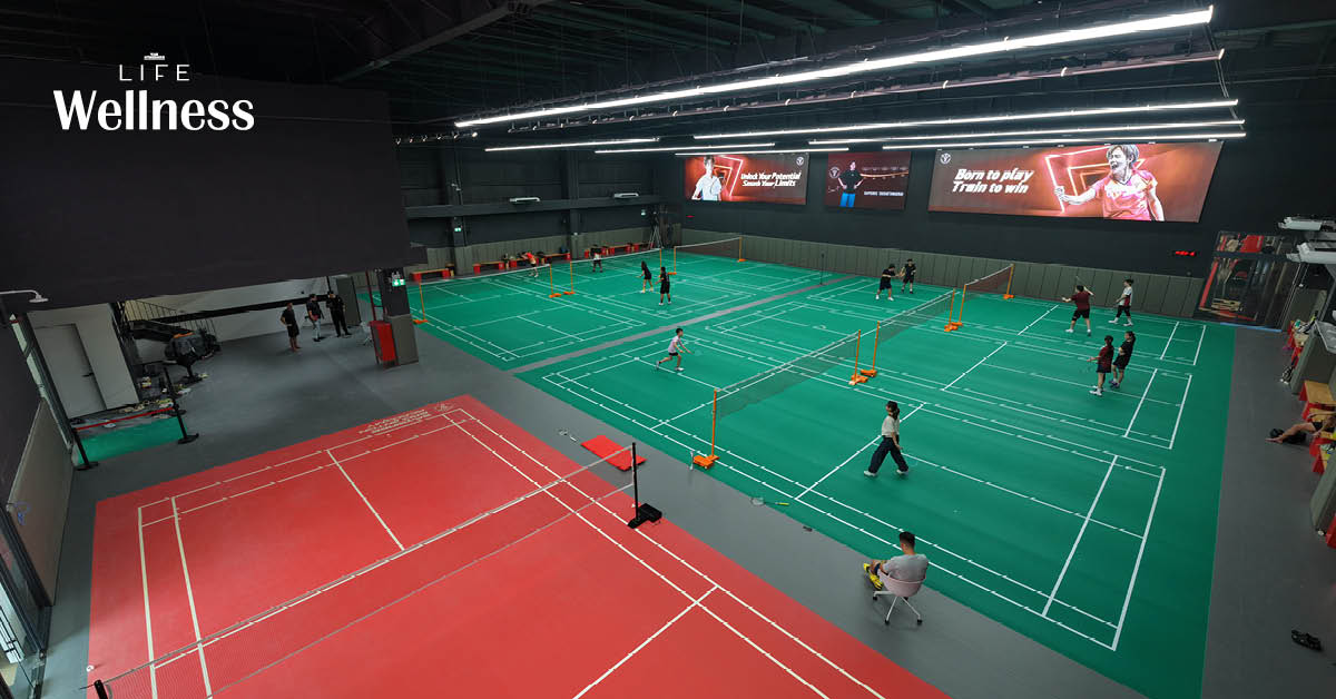 ภาพอาคาร The O2 Bangkok สปอร์ตเวลเนสคอมเพล็กซ์ที่รวมกีฬา การแพทย์ และการฟื้นฟู