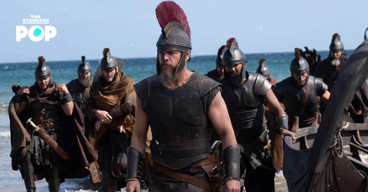 โปสเตอร์ภาพยนตร์ The Odyssey ที่ทำรายได้ทั่วโลกทะลุ 1 พันล้านดอลลาร์