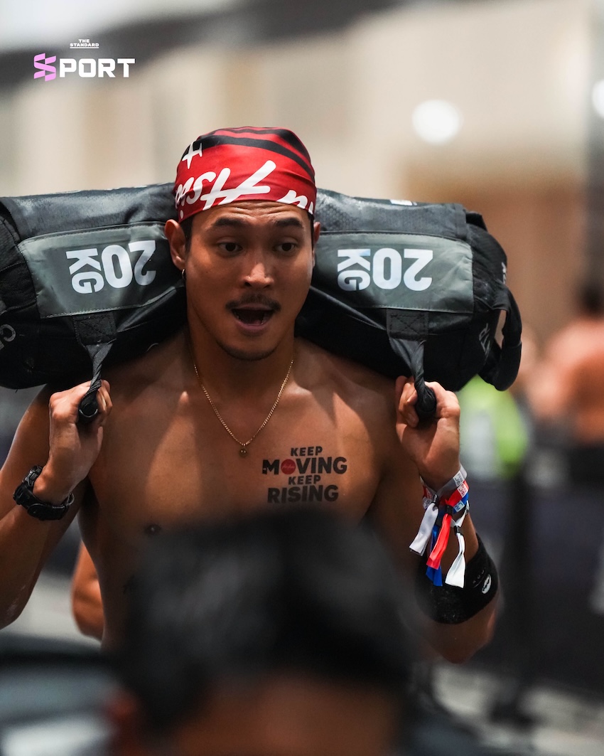 ท็อป-ทศพล หมายสุข ขณะเข้าร่วมการแข่งขัน HYROX Bangkok 2026 8