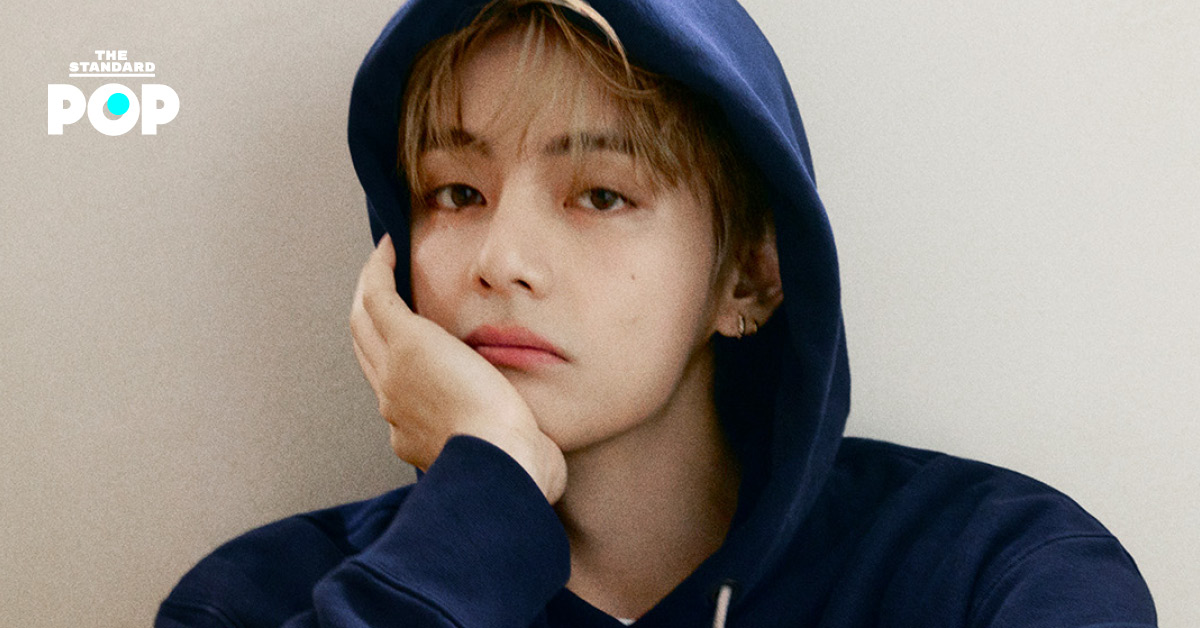 V วง BTS ในชุด Champion สำหรับแคมเปญ True Champion