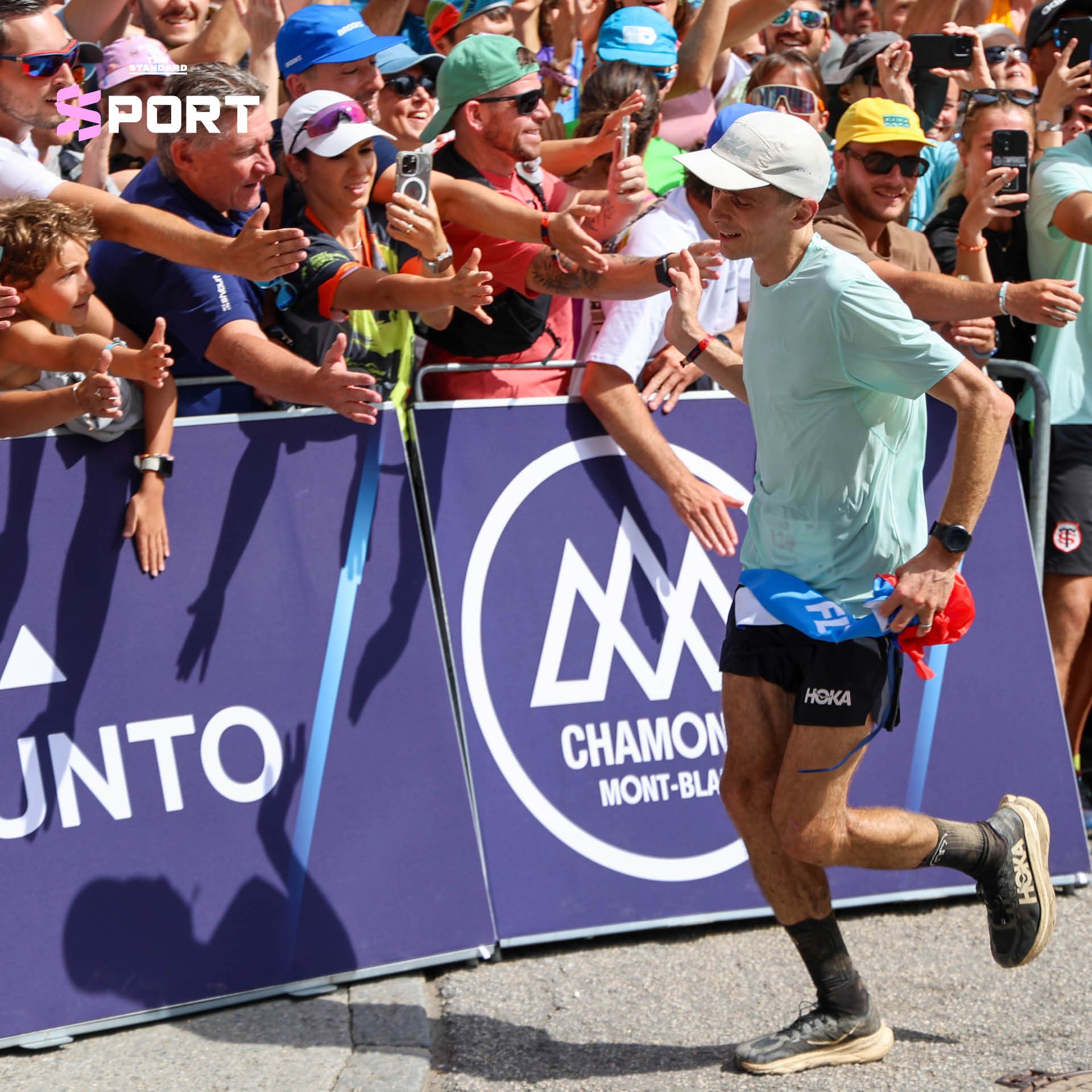 ภาพ Vincent Bouillard นักวิ่งเทรลและวิศวกรฝ่ายนวัตกรรมของ HOKA 13