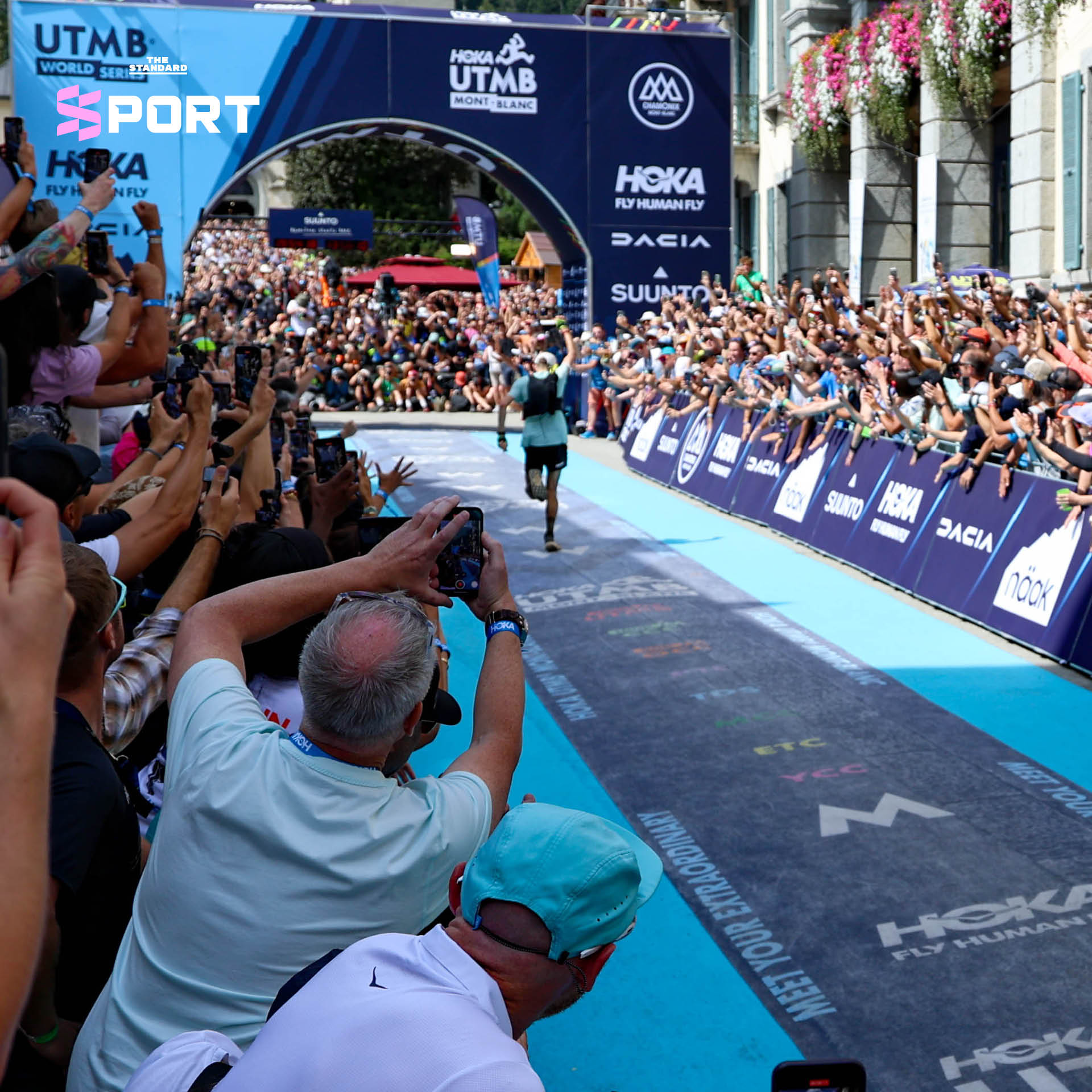 ภาพ Vincent Bouillard นักวิ่งเทรลและวิศวกรฝ่ายนวัตกรรมของ HOKA 2