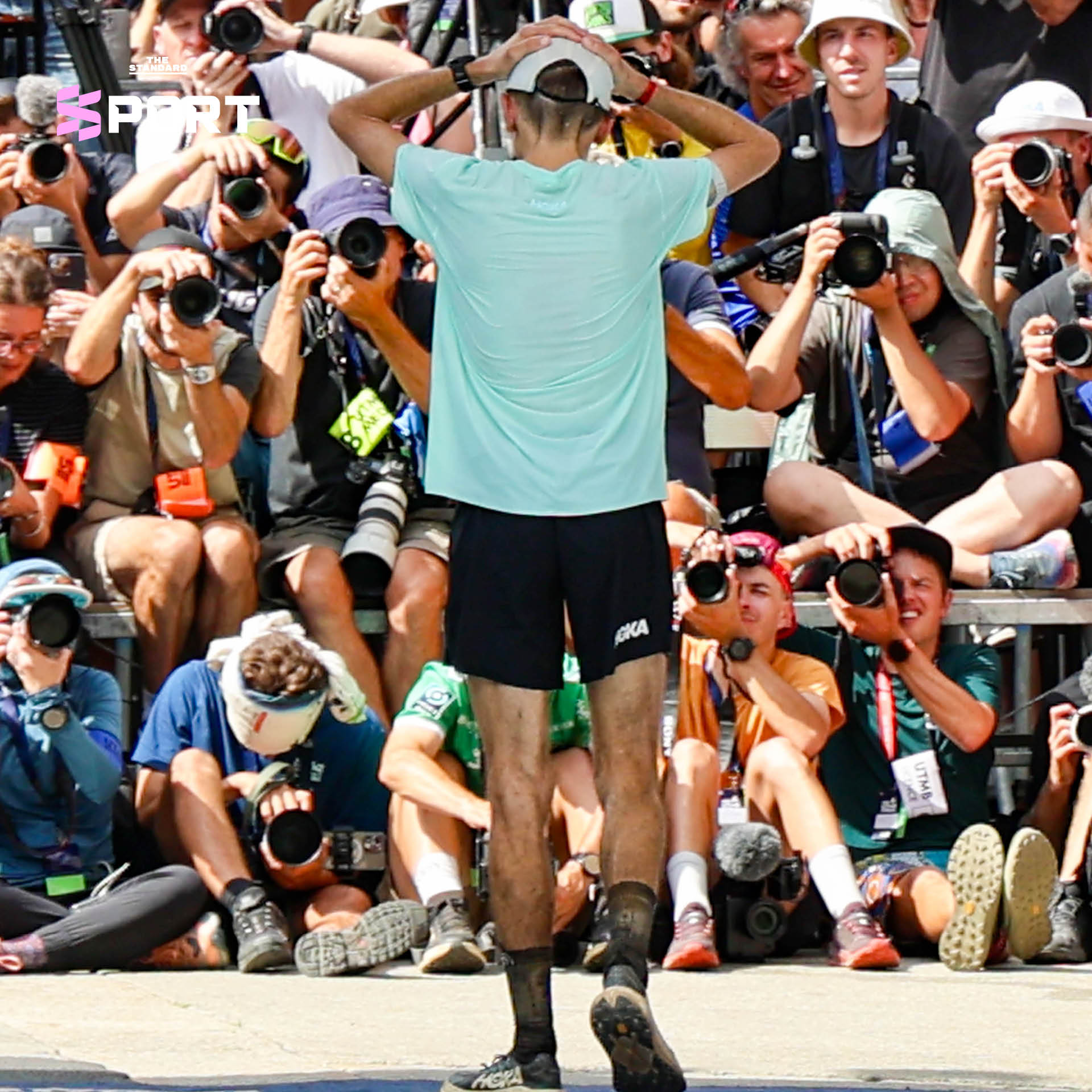 ภาพ Vincent Bouillard นักวิ่งเทรลและวิศวกรฝ่ายนวัตกรรมของ HOKA 7