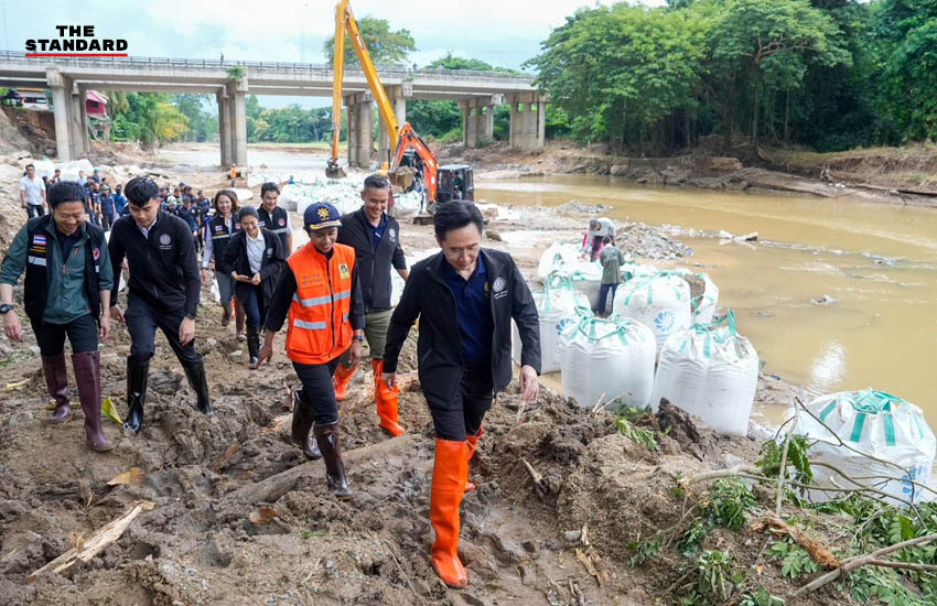 ศ.ดร.ยศชนัน วงศ์สวัสดิ์ ลงพื้นที่ตรวจเยี่ยมและให้กำลังใจผู้ประสบอุทกภัยในจังหวัดน่าน 2
