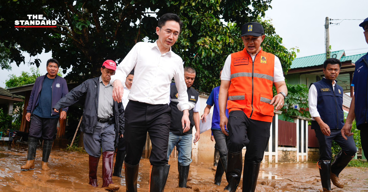 ศ.ดร.ยศชนัน วงศ์สวัสดิ์ รองนายกรัฐมนตรี ลงพื้นที่จังหวัดน่าน ตรวจเยี่ยมและให้กำลังใจผู้ประสบภัยน้ำท่วม