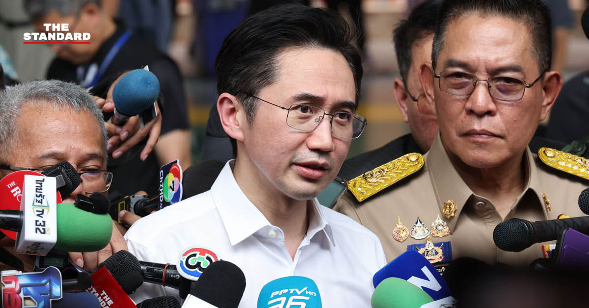 ยศชนัน วงศ์สวัสดิ์ รองนายกรัฐมนตรี ลงพื้นที่โรงเรียนเทพศิรินทร์ นนทบุรี หลังเหตุยิง