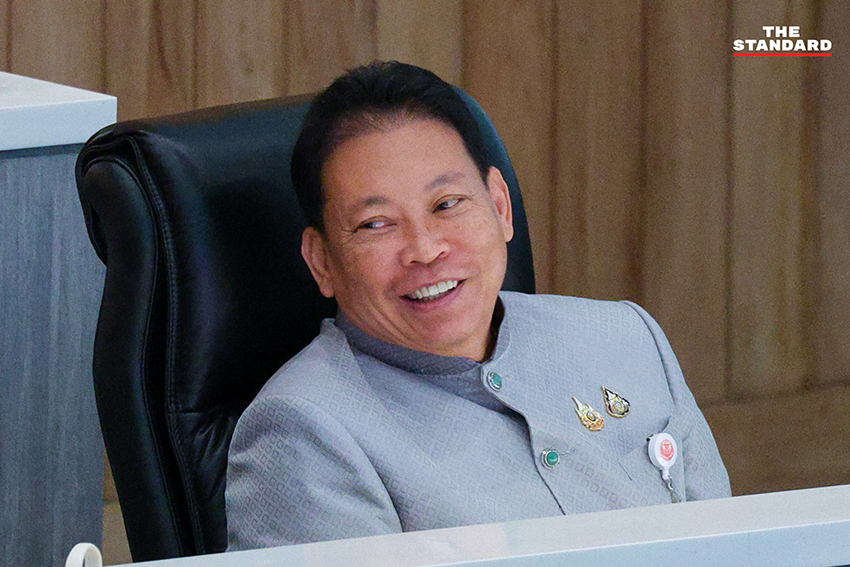 ภาพ สว. เข้าร่วมประชุมวุฒิสภา หลังถูก กกต. สั่งฟ้องคดีฮั้ว 13