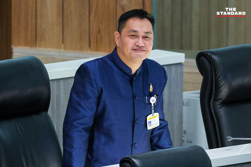 ภาพ สว. เข้าร่วมประชุมวุฒิสภา หลังถูก กกต. สั่งฟ้องคดีฮั้ว 14
