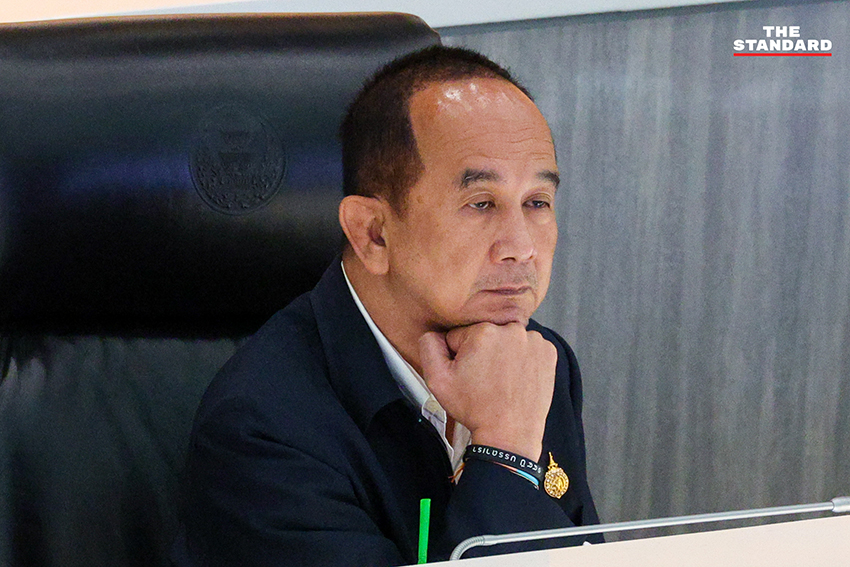 ภาพ สว. เข้าร่วมประชุมวุฒิสภา หลังถูก กกต. สั่งฟ้องคดีฮั้ว 19