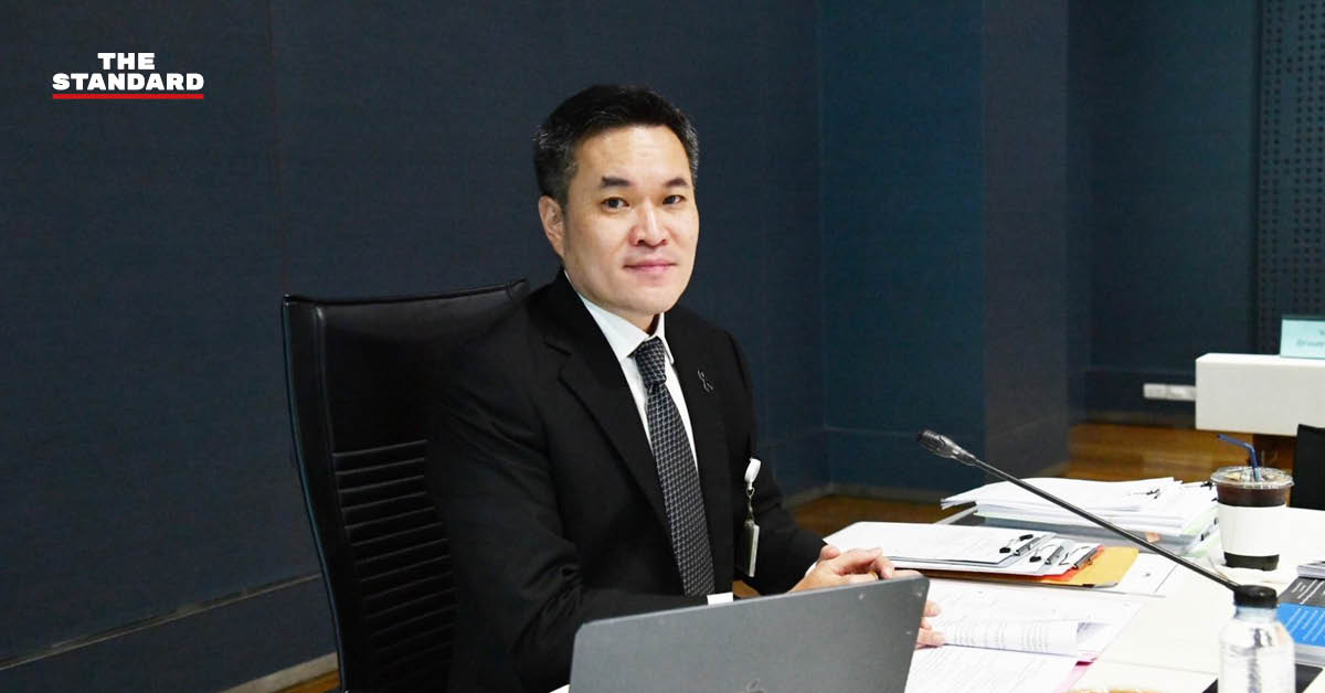 อาสพลธ์ สรรณ์ไตรภพ สส.ศรีสะเกษ พรรคภูมิใจไทย ประธาน กมธ.ป.ป.ช. แถลงข่าวการสอบสวนทุจริตสอบเข้าราชการ
