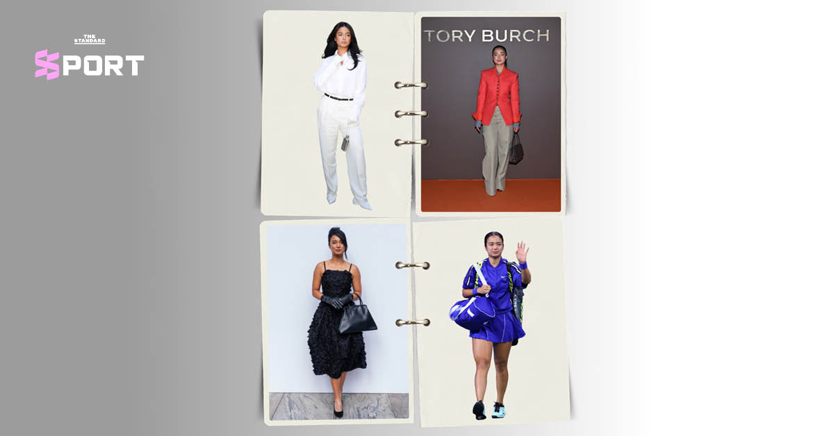 ภาพ อเล็กซ์ เอียลา นักเทนนิสสาวในชุดแฟชั่นจาก New York Fashion Week